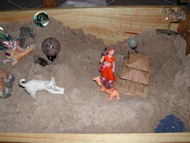 Sand play